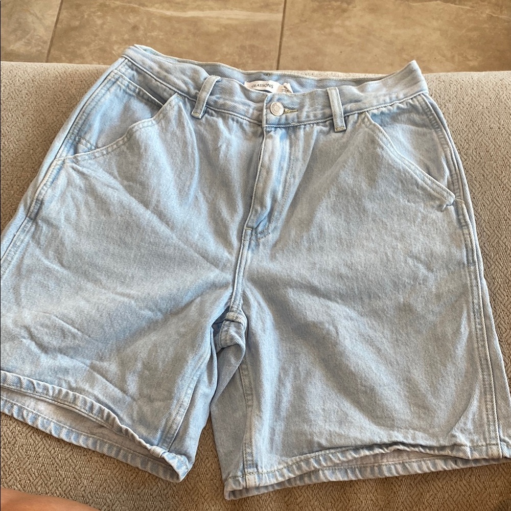 Light Blue Denim Women’s Jorts